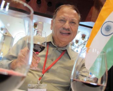 Keeping his finger on the pulse of the wine industry