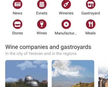 Stay up-to-date with the Armenian wine tourism app 