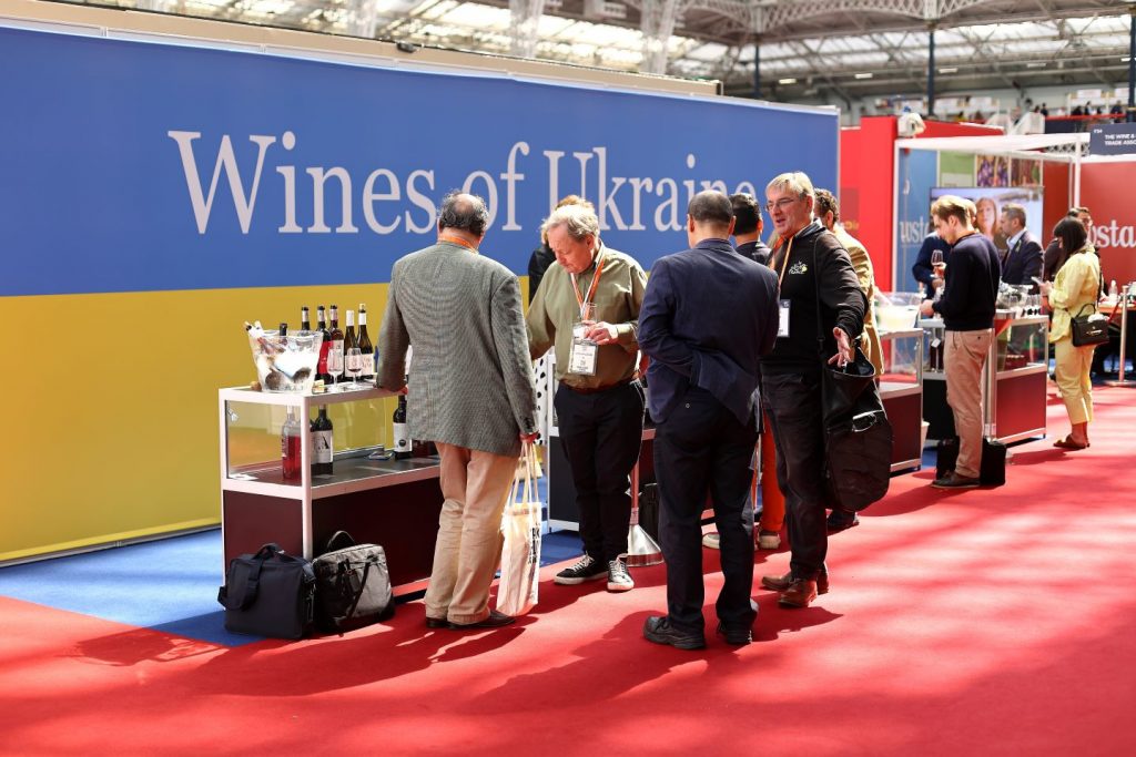 Wines of Ukraine WTA stand