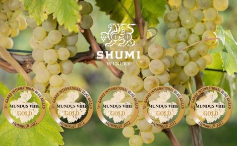 Glory to the winner: SHUMI Winery from Kakheti, Georgia, awarded 5 gold medals by MUNDUS VINI