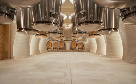 Château Angélus opens new underground vinification cellar “Acte III: Naissance”